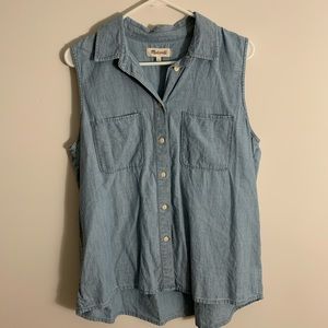 Madewell Chambray Top